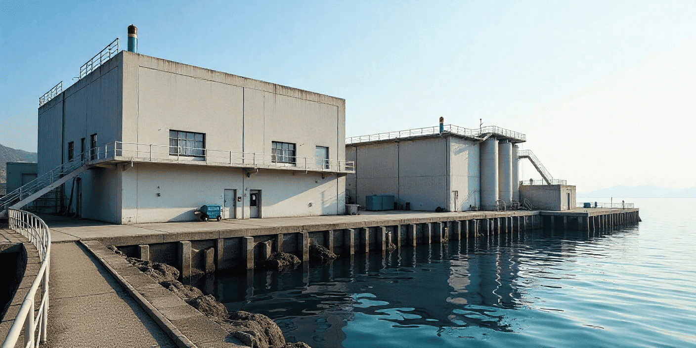 تركيب محطات تحلية المياه