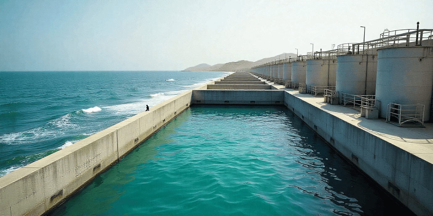محطة تحلية مياه البحر