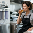 شرب مياه نقية للتخلص من طعم ورائحة مياه الخزان.