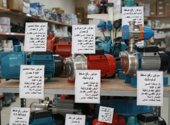 مقارنة بين أفضل أنواع مواتير المياه الصيني المنزلية.