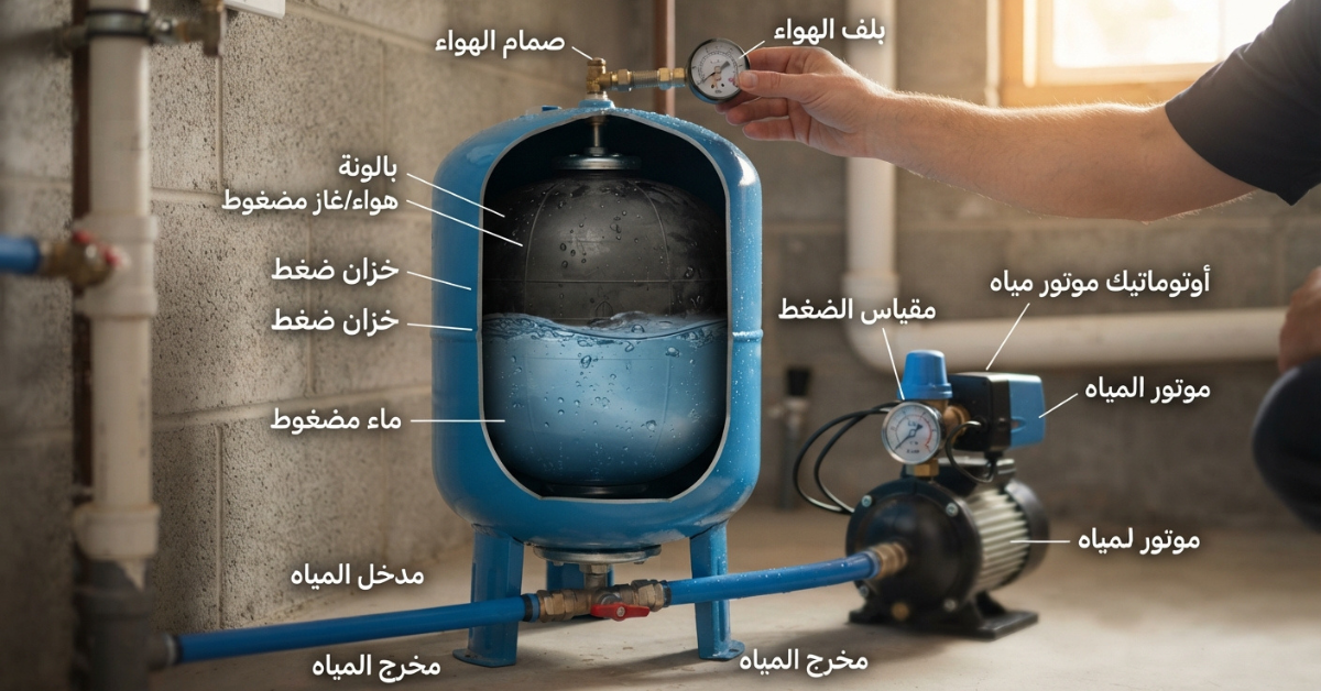 نظام متطور لبالونة موتور المياه